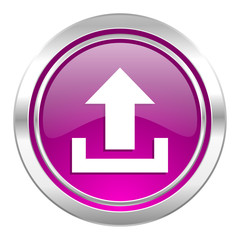 upload violet icon