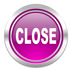 close violet icon