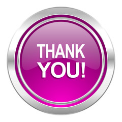 thank you violet icon