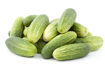 green cucumbers