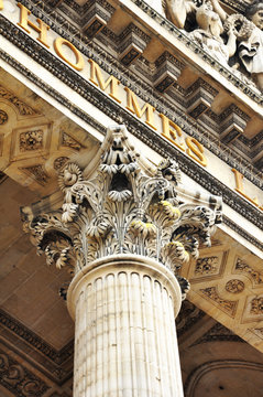 Pante&oacute;n de Par&iacute;s, arquitectura neocl&aacute;sica, Soufflot