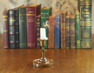 blown candle