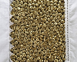 golden coffee