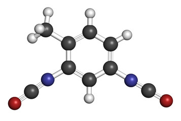 Toluene diisocyanate (TDI, 2,4-TDI) polyurethane building block