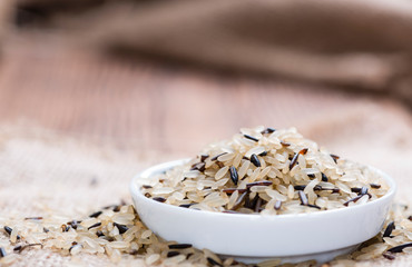 Portion of Mixed Rice