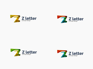 Modern company Z letter logo