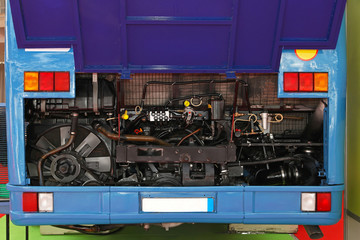 Bus engine
