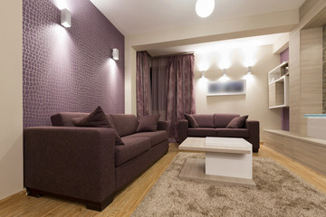 Modern living room interior 