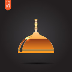 Vector luster icon. Eps10