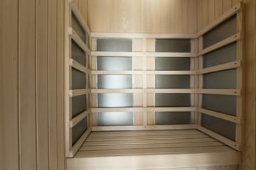 Sauna interior