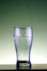 Glass of cold water