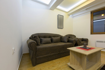 Small living room interior 