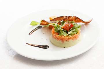 salmon tartar