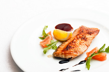 salmon steak