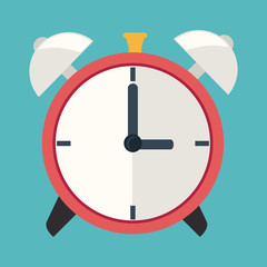 Time design over blue background vector illustration