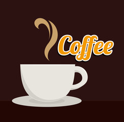 Coffee design, vector illustration.