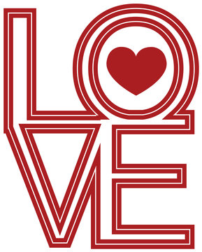 Font Type , LOVE Happy Valentines day