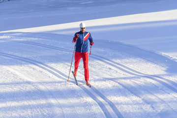 sportlich fit durch Langlauf