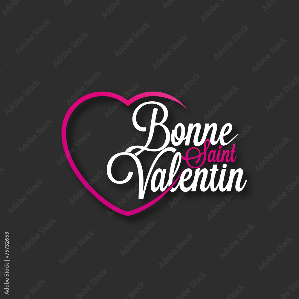 Poster carte de st valentin