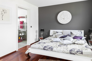 Schlafzimmer Doppelbett modern