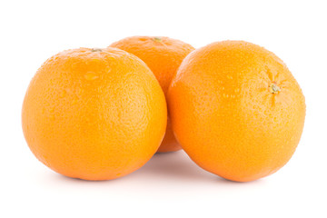 Ripe tangerine or mandarin