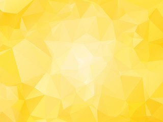 yellow background with triagles - sun motif