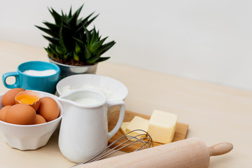 bake ingredients
