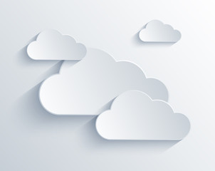 Vector cloud design element