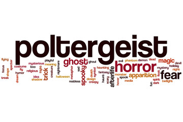 Poltergeist word cloud