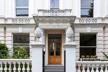 Foto op Plexiglas Typical apartment in Notting Hill, London © norbel