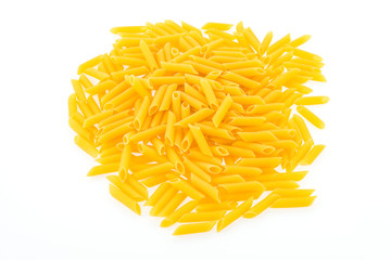 Pasta isolated on white background