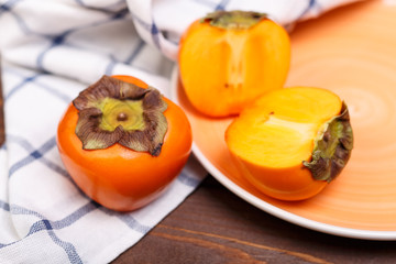 persimmons