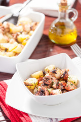 Polpo cotto in insalata