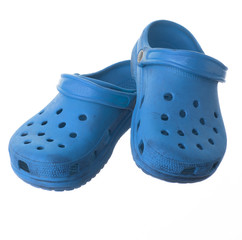 Blue Casual Shoes isolated © gemenacom