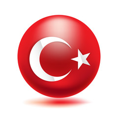Obraz premium Türk Bayrağı İkonu