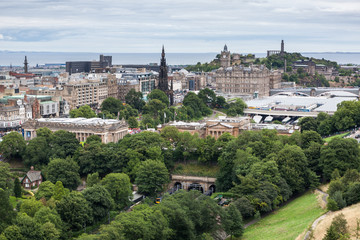Fototapeta na wymiar Edinburgh Skyline, Scotland, UK