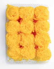 golden threads, Thai dessert