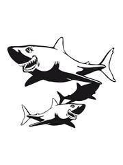 Shark fish dangerous group