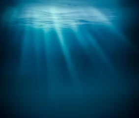 Sea deep or ocean underwater © Andrey Kuzmin