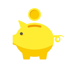 Piggy bank icon