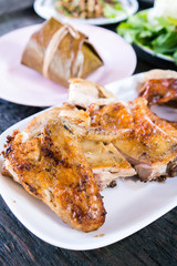 Chicken grilled,thai food