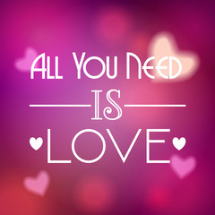 Illustration of glittering Valentine's Day background