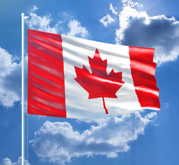 flaga Kanady - obrazy, fototapety, plakaty