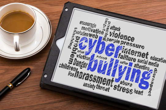 cyber bullying word cloud