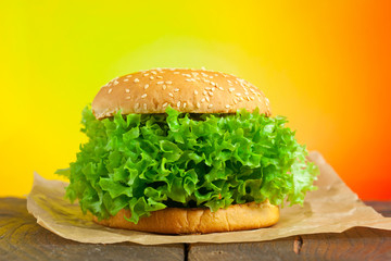 vegan burger
