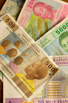 african banknotes
