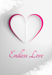 Kartka na Walentynki 'Endless Love'