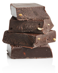 Stack of chocolate