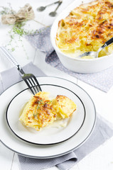 Potato gratin dauphinoise