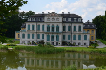 Fototapeta na wymiar Schloss Wilhelmsthal in Nordhessen